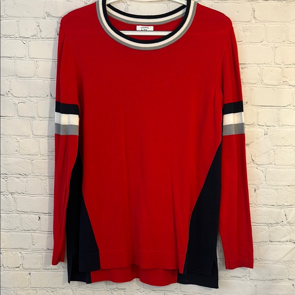 Crown & Ivy all cotton sweater